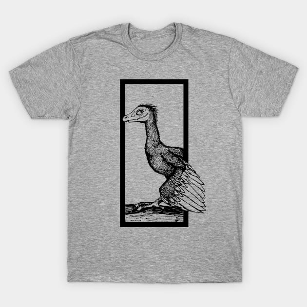 Archie the Archaeopteryx T-Shirt by BattleBirdProductions